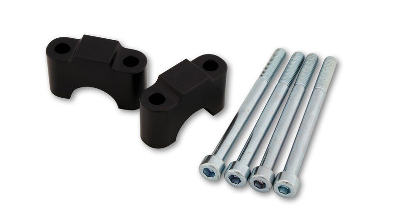LSL Lenker Klemmböcke Silber +30mm, für Ducati mit Lenker Ø28,6mm