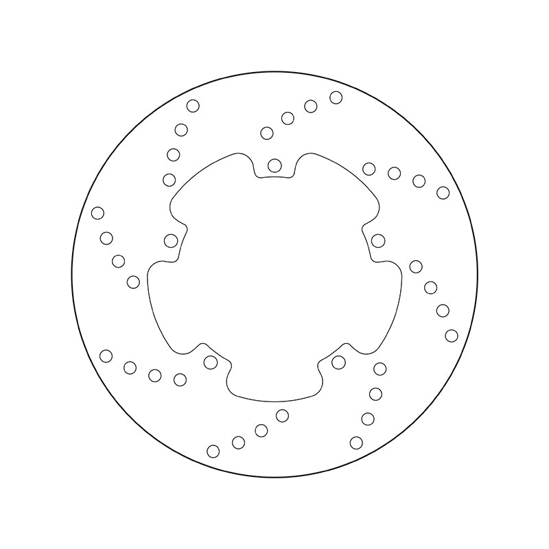 BREMBO Serie Oro rund starr Bremsscheibe