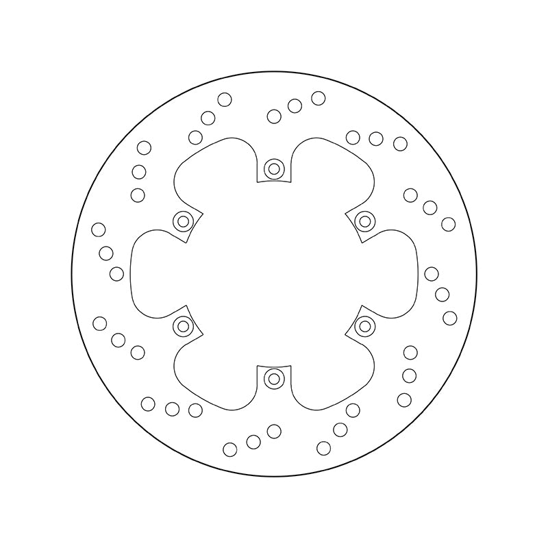 BREMBO Serie Oro rund starr Bremsscheibe