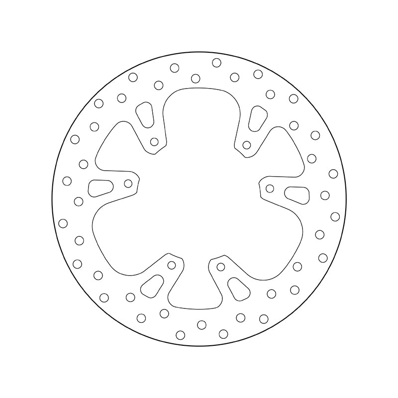 BREMBO Serie Oro rund starr Bremsscheibe