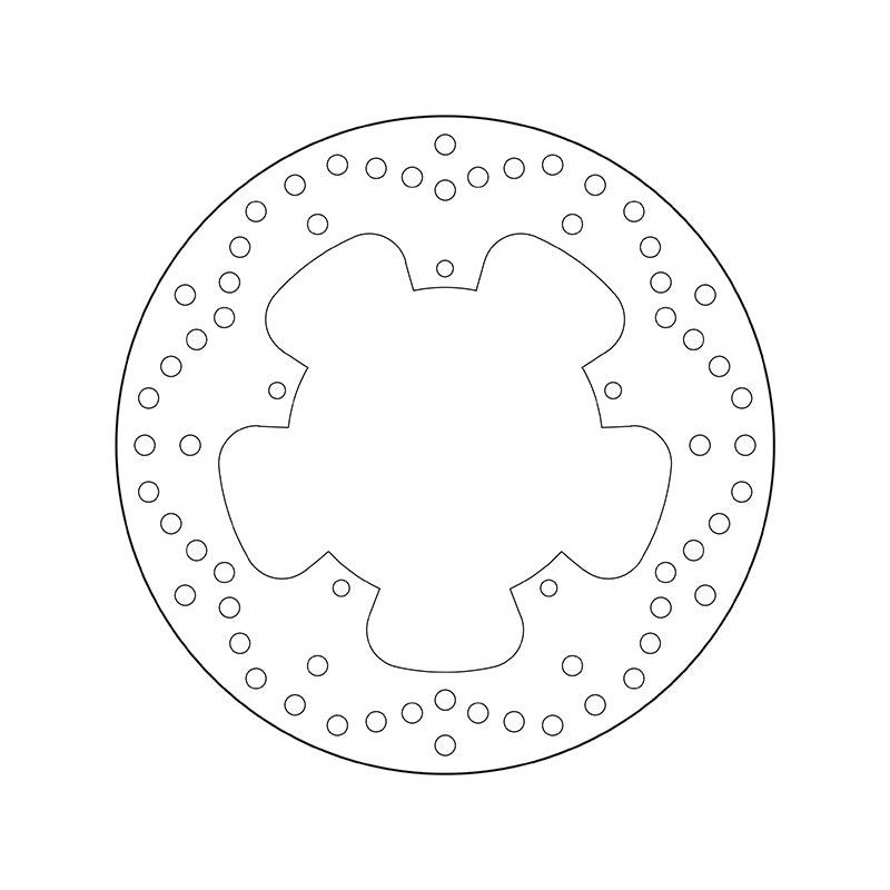 BREMBO Serie Oro rund starr Bremsscheibe