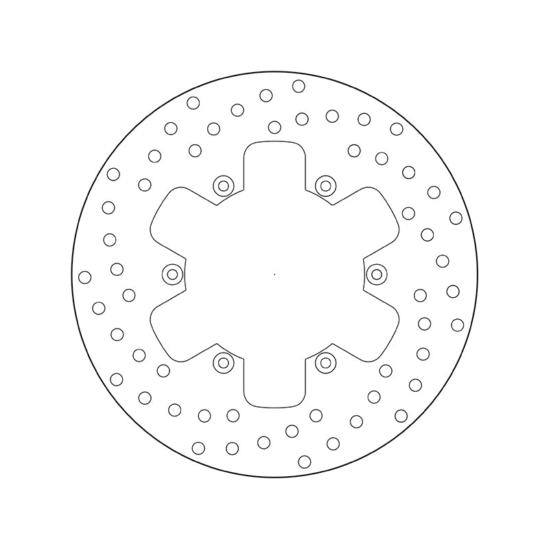 BREMBO Serie Oro rund starr Bremsscheibe