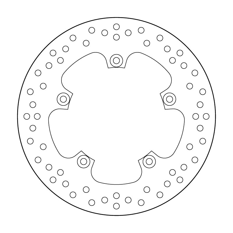 BREMBO Serie Oro rund starr Bremsscheibe