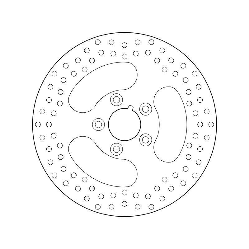 BREMBO Serie Oro rund starr Bremsscheibe