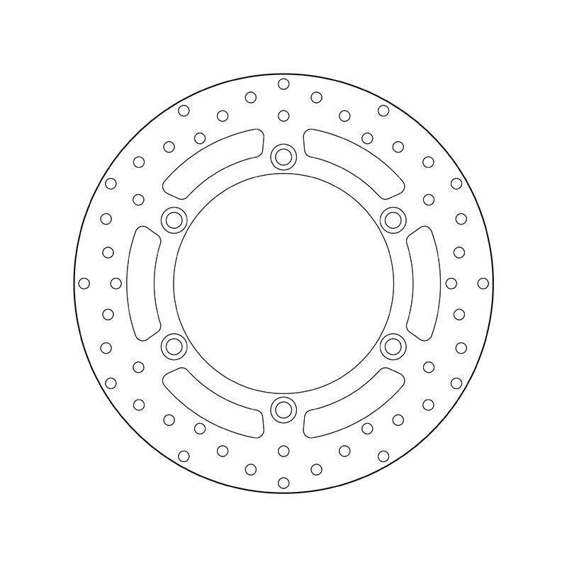 BREMBO Serie Oro rund starr Bremsscheibe
