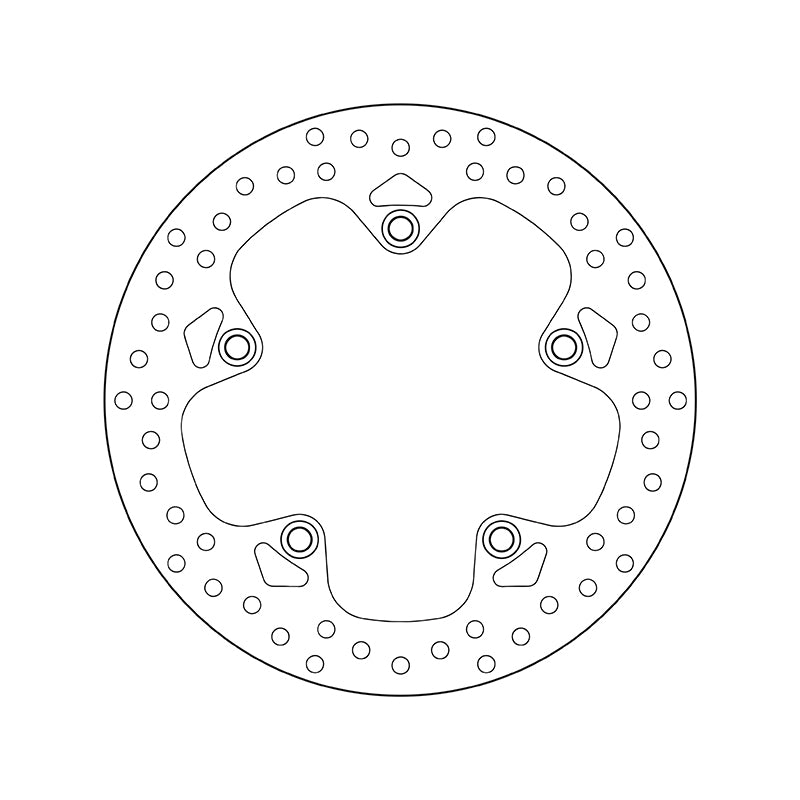 BREMBO Serie Oro rund starr Bremsscheibe