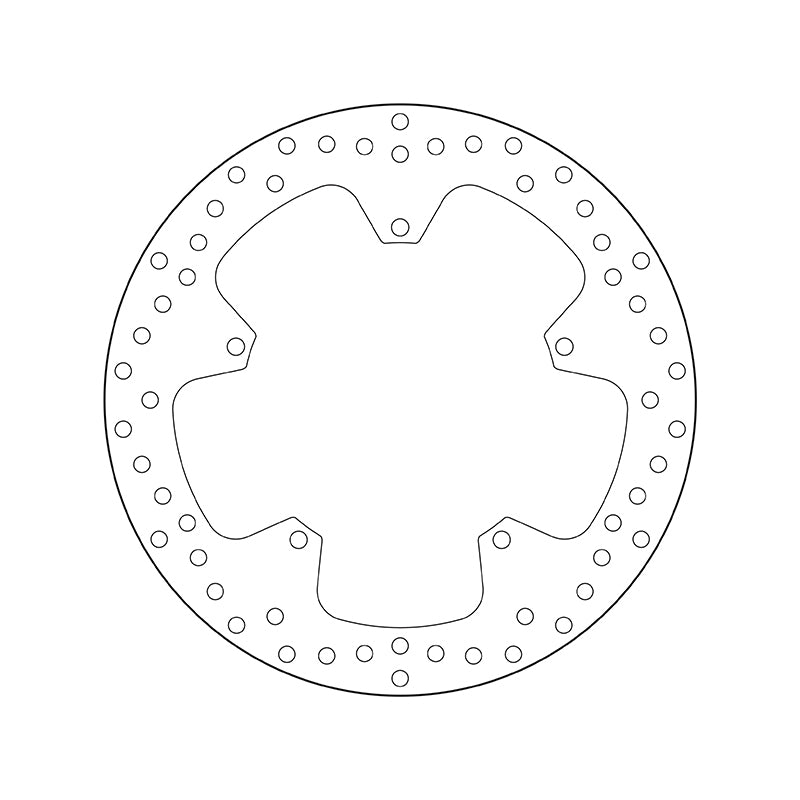 BREMBO Serie Oro rund starr Bremsscheibe