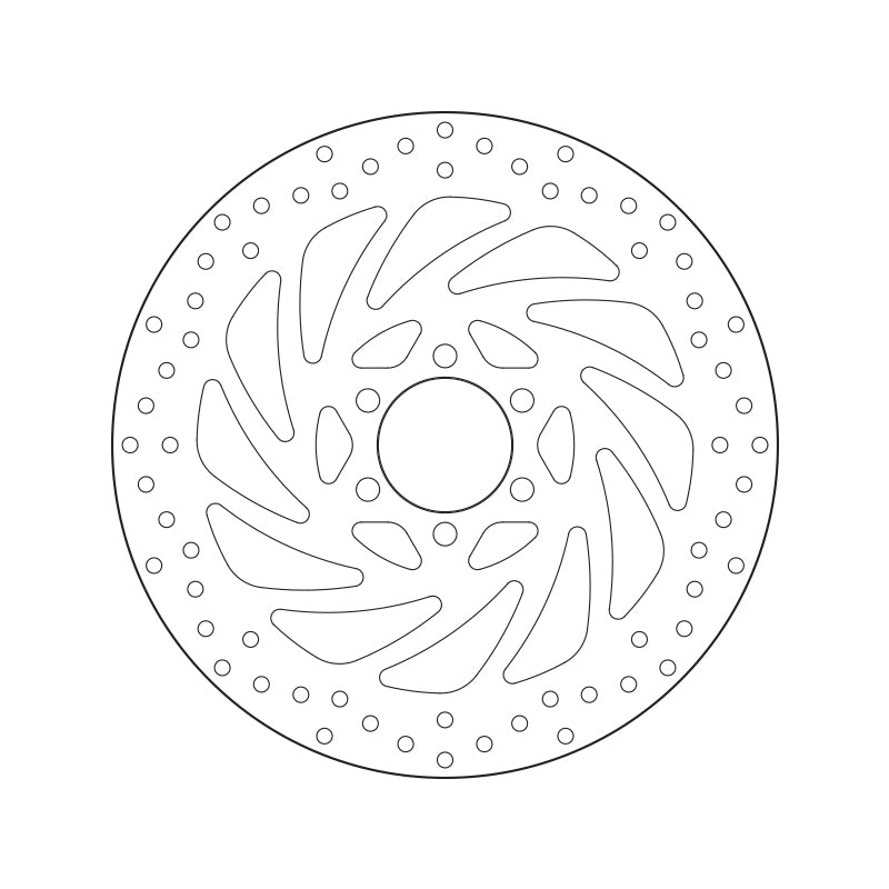 BREMBO Serie Oro rund starr Bremsscheibe