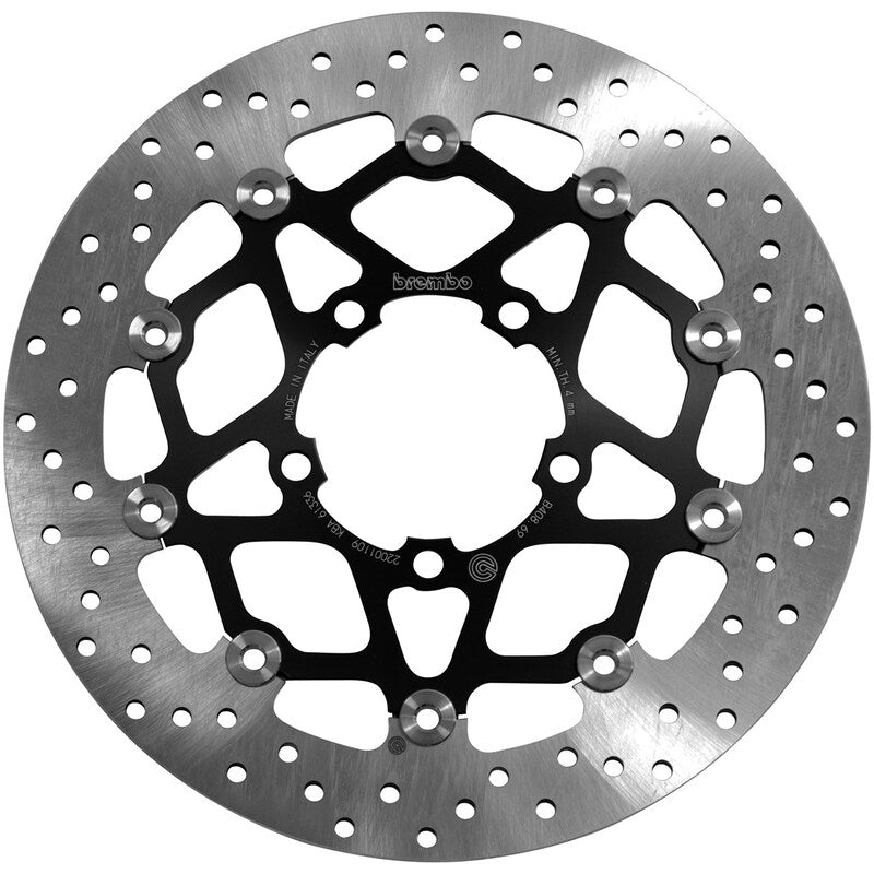 BREMBO Serie Oro rund schwimmend Bremsscheibe