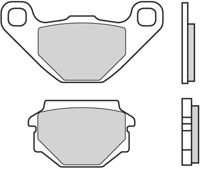 BREMBO Scooter Carbon Keramik Bremsbeläge - 07015CC