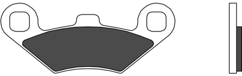 BREMBO Scooter Sintermetall Bremsbeläge - 07104XS