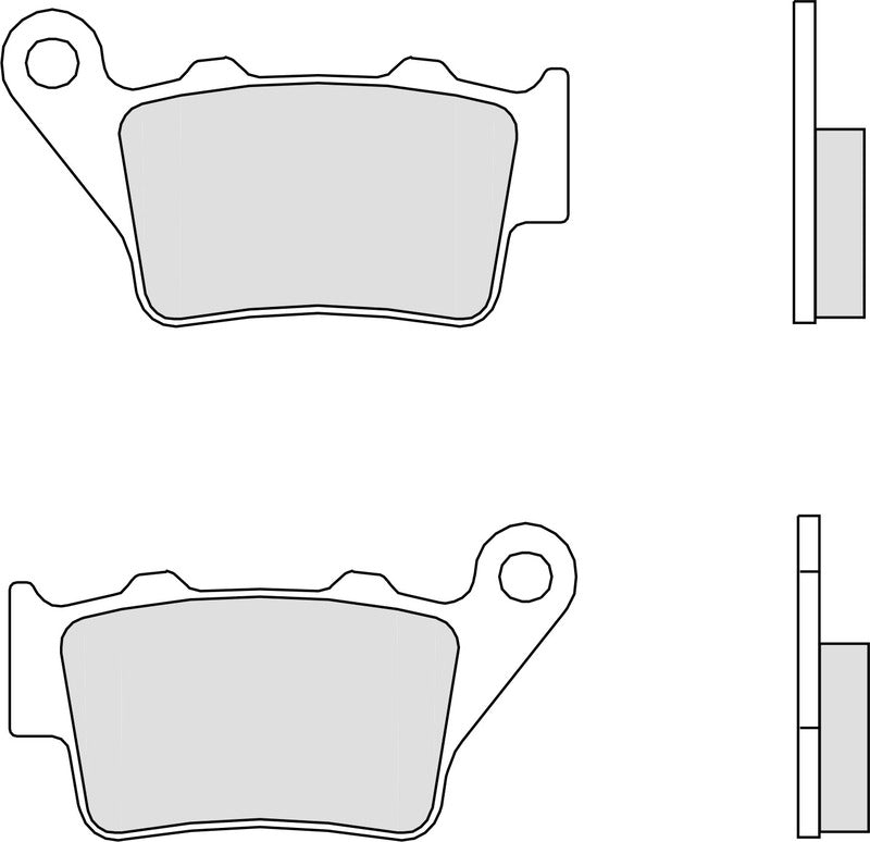 BREMBO Genuine Sintermetall Bremsbeläge - 07BB0258