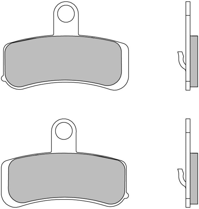 BREMBO Street Sintermetall Bremsbeläge - 07HD15SA