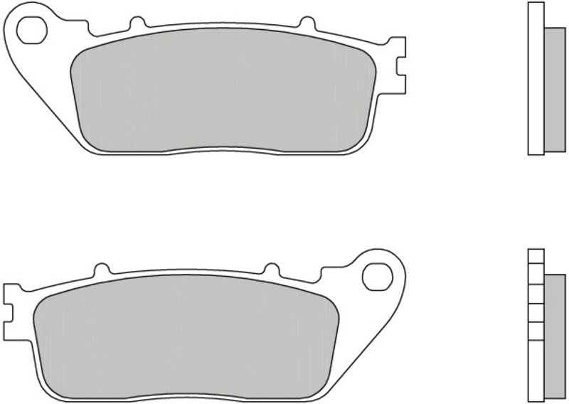 BREMBO Street Carbon Keramik Bremsbeläge - 07HO13CC
