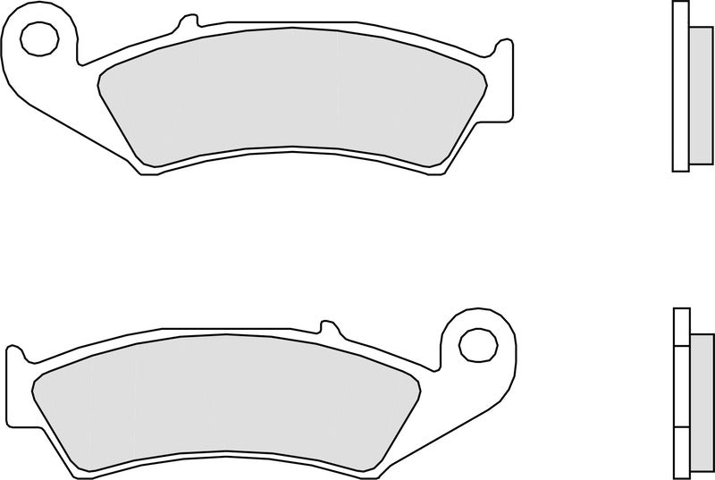 BREMBO Street Carbon Keramik Bremsbeläge - 07HO2506