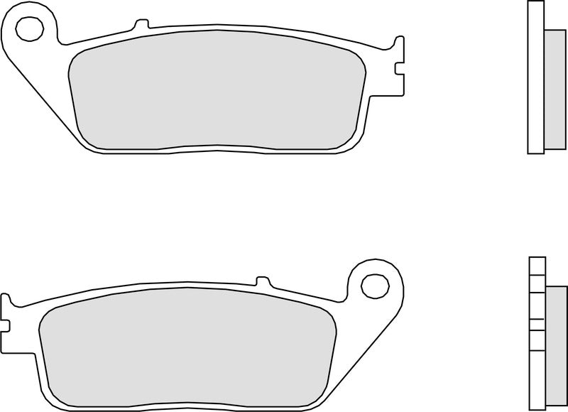 BREMBO Street Sintermetall Bremsbeläge - 07HO31SP