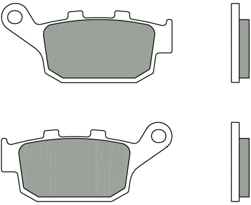 BREMBO Street Carbon Keramik Bremsbeläge - 07HO53CC