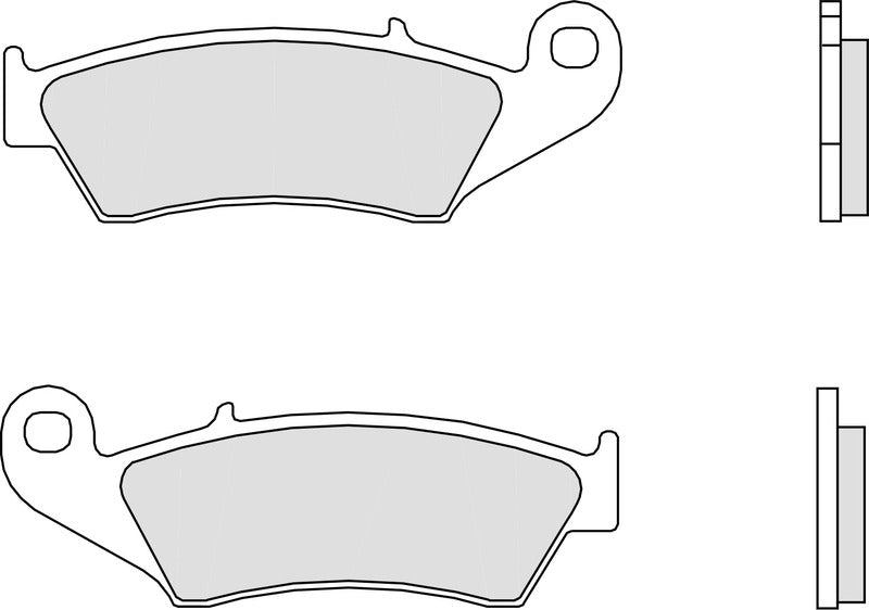 BREMBO Street Carbon Keramik Bremsbeläge - 07KA1705
