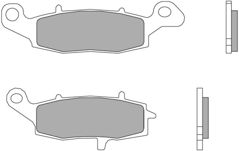 BREMBO Street Carbon Keramik Bremsbeläge - 07KA1907