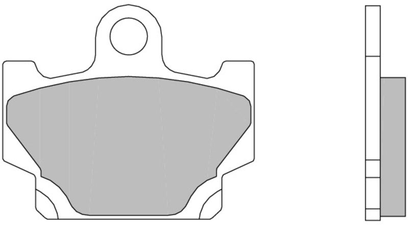 BREMBO Street Carbon Keramik Bremsbeläge - 07YA1011