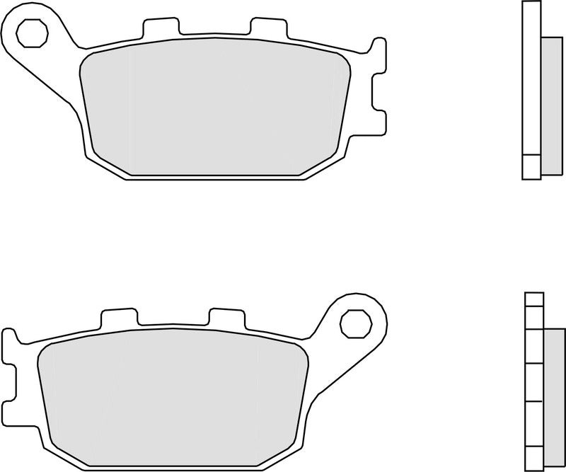 BREMBO Street Carbon Keramik Bremsbeläge - 07HO3607