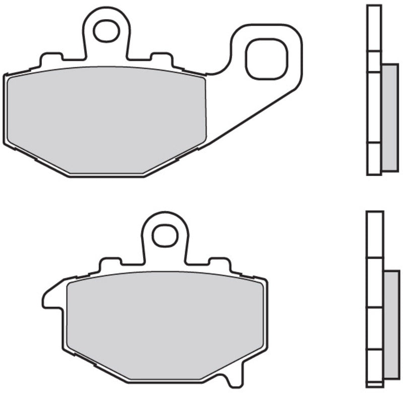 BREMBO Street Carbon Keramik Bremsbeläge - 07KA1617