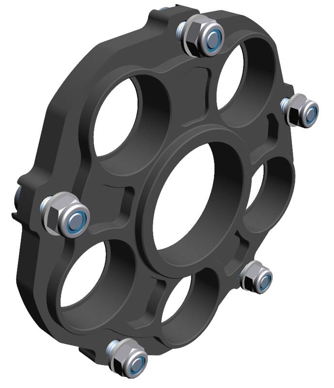 AFAM Kettenradträger hinten - Typ 51608/51607