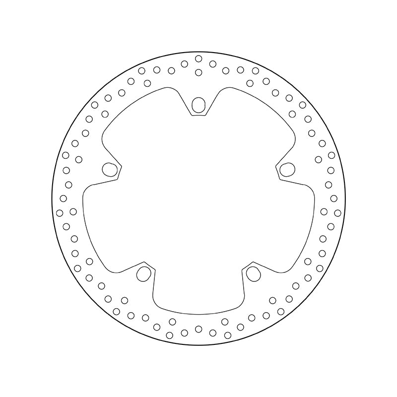 BREMBO Serie Oro rund starr Bremsscheibe