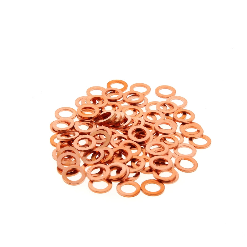 Kupfer Dichtringe: 6X10X1,0mm