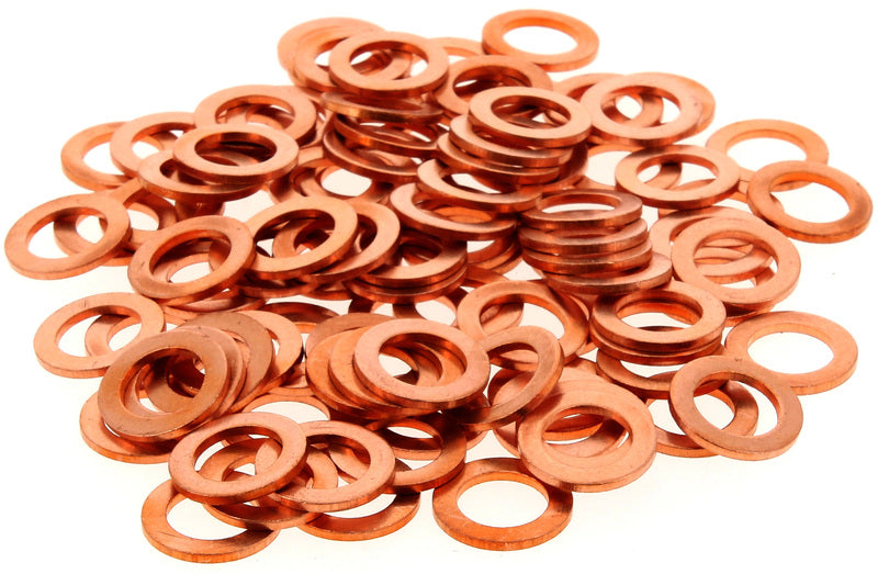 Kupfer Dichtringe: 10X16X1,5mm