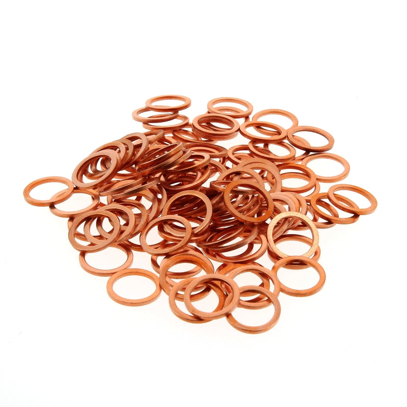 Kupfer Dichtringe: 12X16X1,5mm