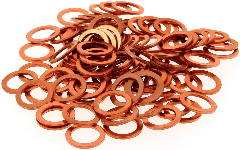 Kupfer Dichtringe: 14X20X1,5mm