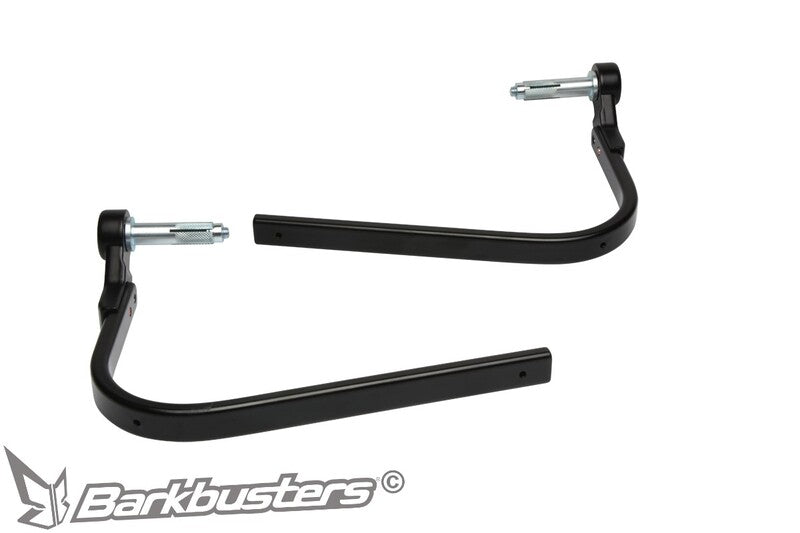 BARKBUSTERS Universal-Hardware-Kit Einpunkt-Klemmhalterung hohl Schwarz