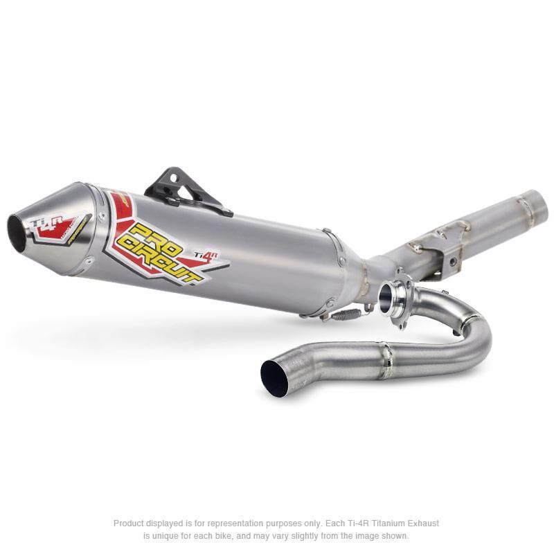 PRO CIRCUIT Ti-4R komplette Auspuffanlage - Titan Honda CRF450R