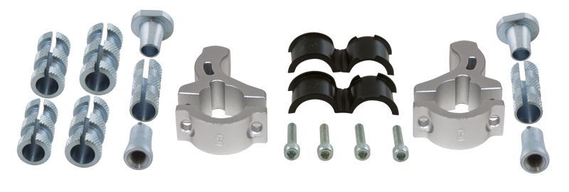 RACETECH Vertigo Handschützer Anbau-Kit Ø22/Ø28.6 - fest