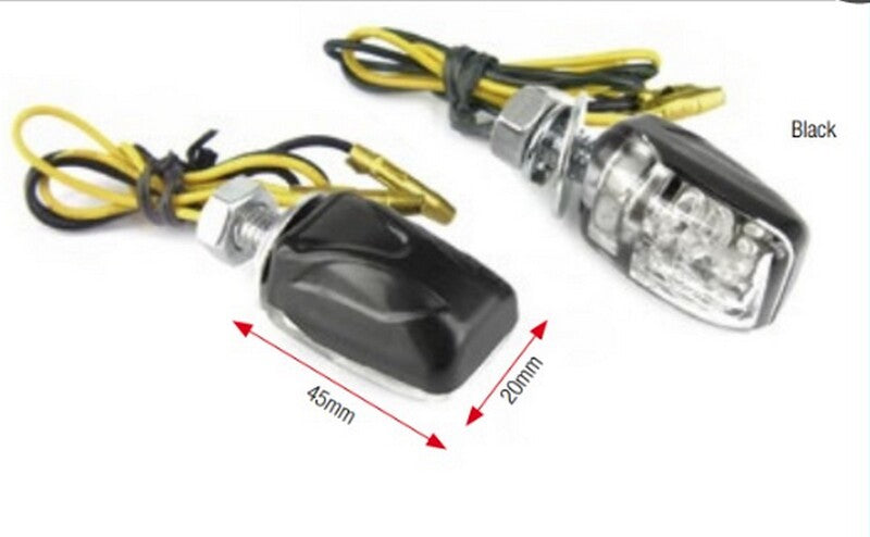 Blinker BIHR Shell LED schwarz universell