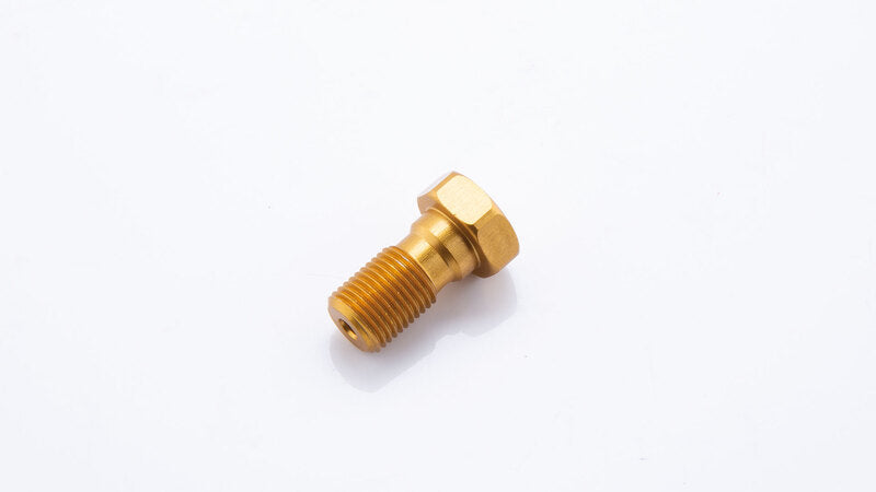 EINFACHE SCHRAUBE M10X 1.00 GOLD