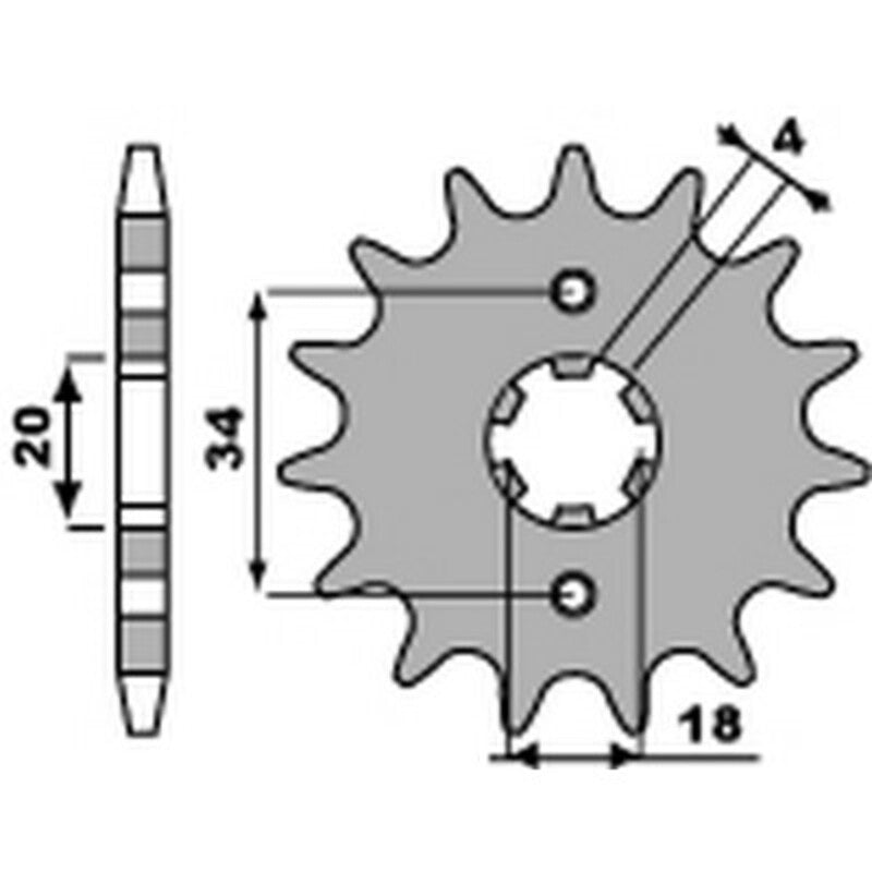 PBR Standard Stahlriztel vorne 2037 - 428