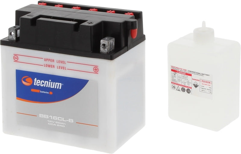 TECNIUM Blei/Säure Batterie mit Säurepack - BB16CL-B
