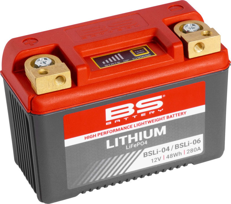 BS BATTERY Lithium-Ionen-Batterie - BSLI-04/06