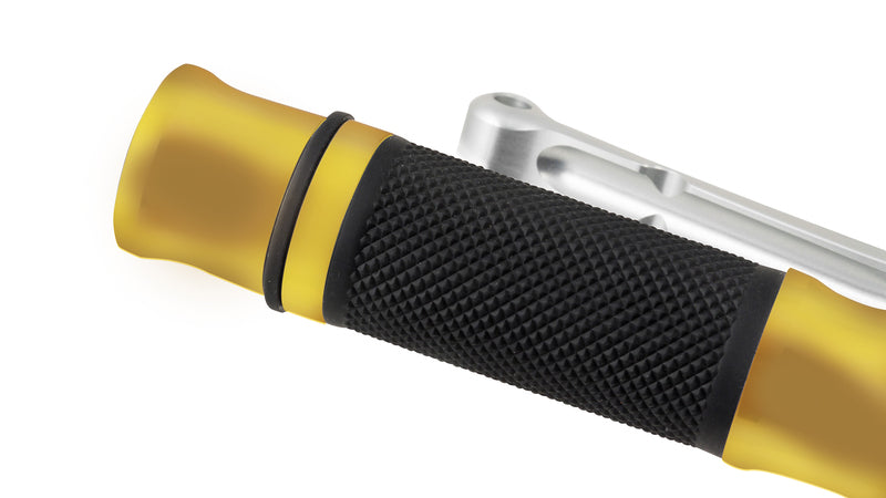 LSL Lenkerendenn 14mm für Lenkergriffe Alu Gold