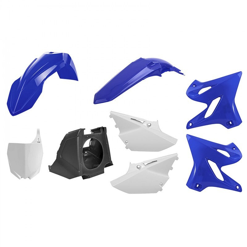 POLISPORT Plastik-Kit Restyle Originalfarbe blau/schwarz/weiß Yamaha YZ125/250/250X