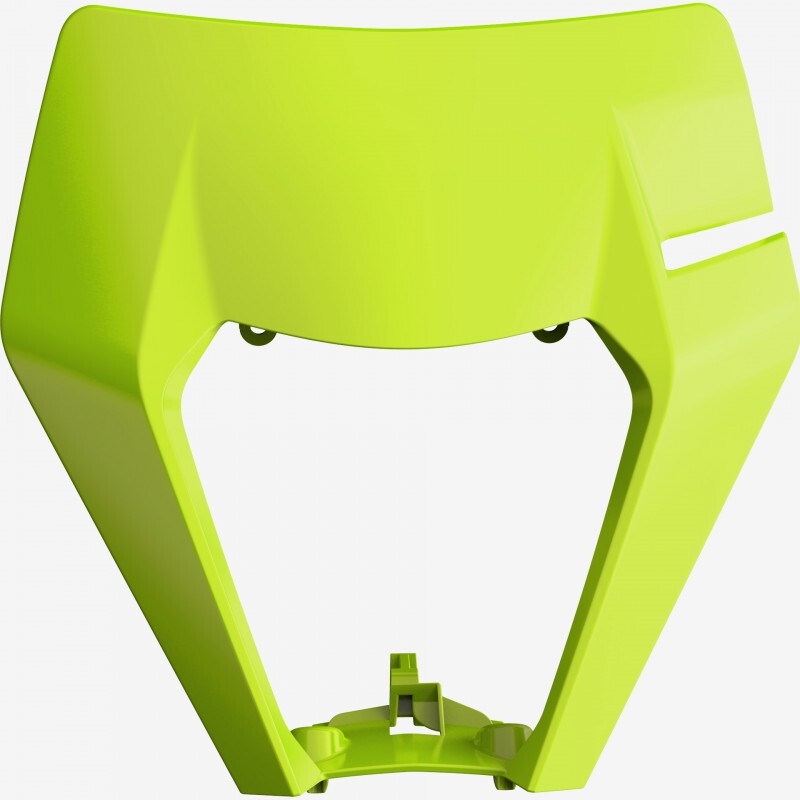 POLISPORT Lampenmaske neongelb KTM