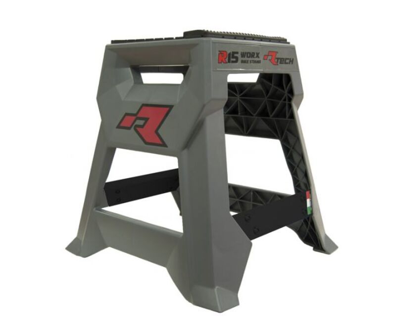 RACETECH TT Motorradheber R15 grau