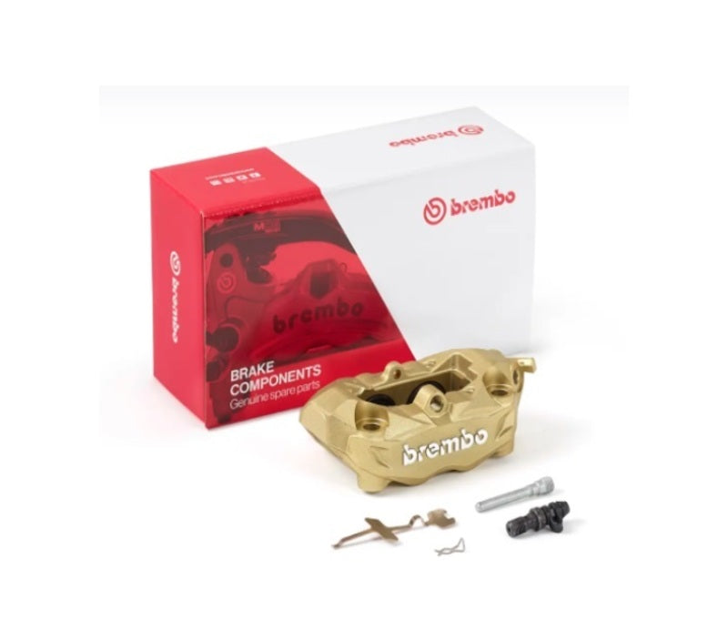 BREMBO M4 Bremssattel vorne links Gold Ø32mm