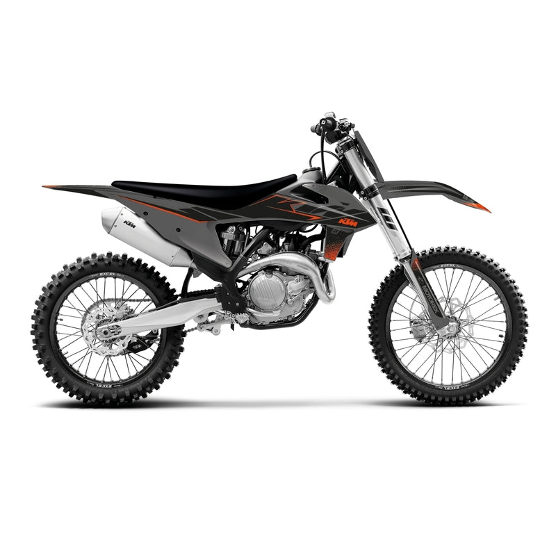 BLACKBIRD Matte Schwarz Komplett-Grafik-Kit KTM SX/SX-F