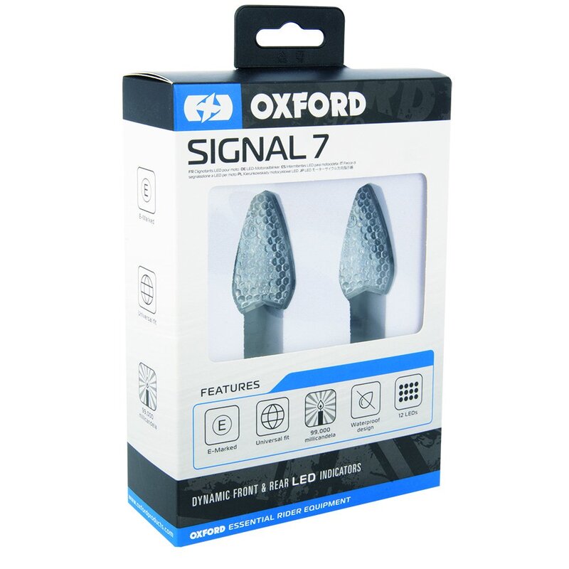 OXFORD LED Blinker  Schwarz