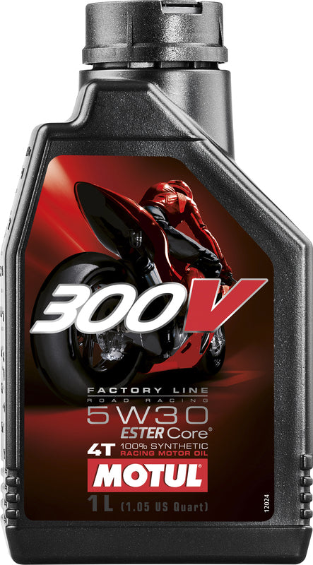 MOTUL 300V Factory Line Road Racing 4T Motorenöl - 5W30 1 l