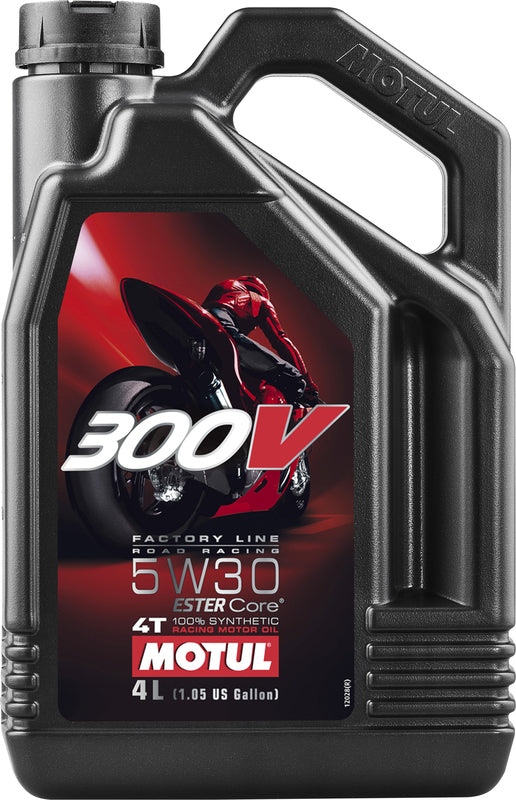 MOTUL 300V Factory Line Road Racing 4T Motorenöl - 5W30 4 l