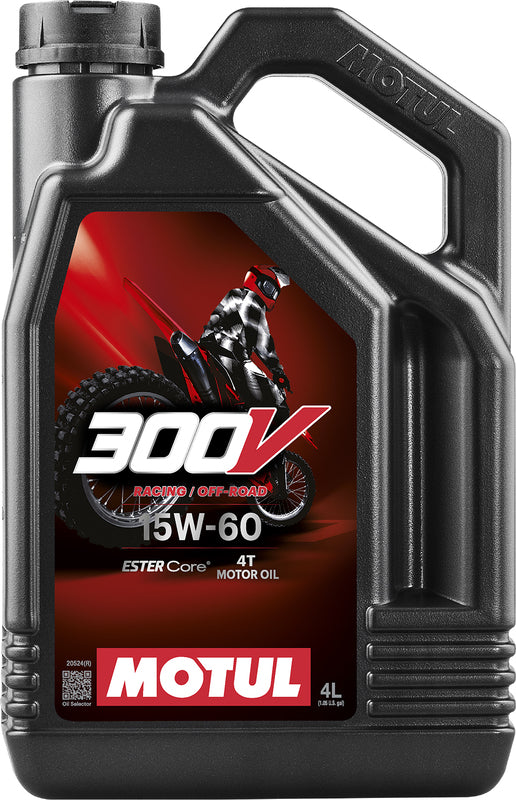 MOTUL 300V Factory Line Off Road Racing 4T Motorenöl - 15W60 4 l